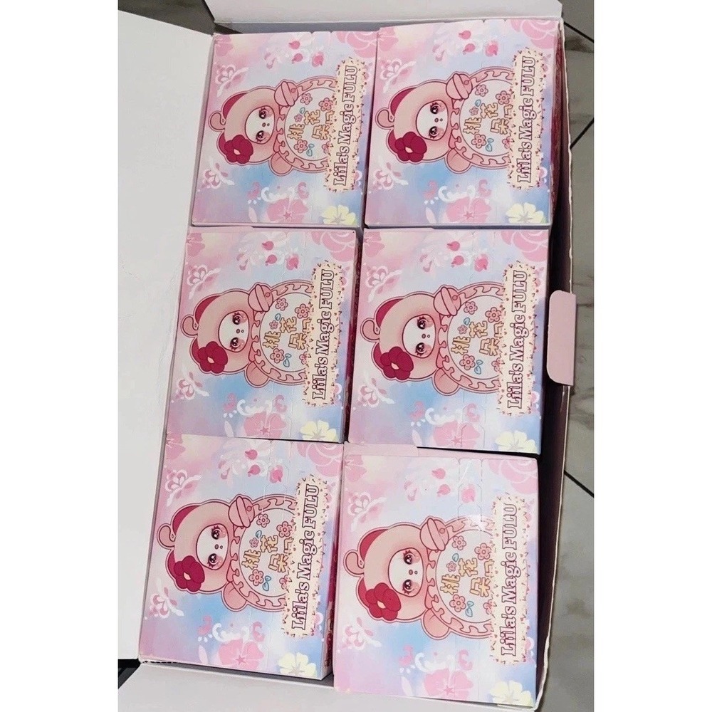 Liila's Magic FULU Hulu Mystery Plush Blind Box Lot of 6 Factory Sealed Packages